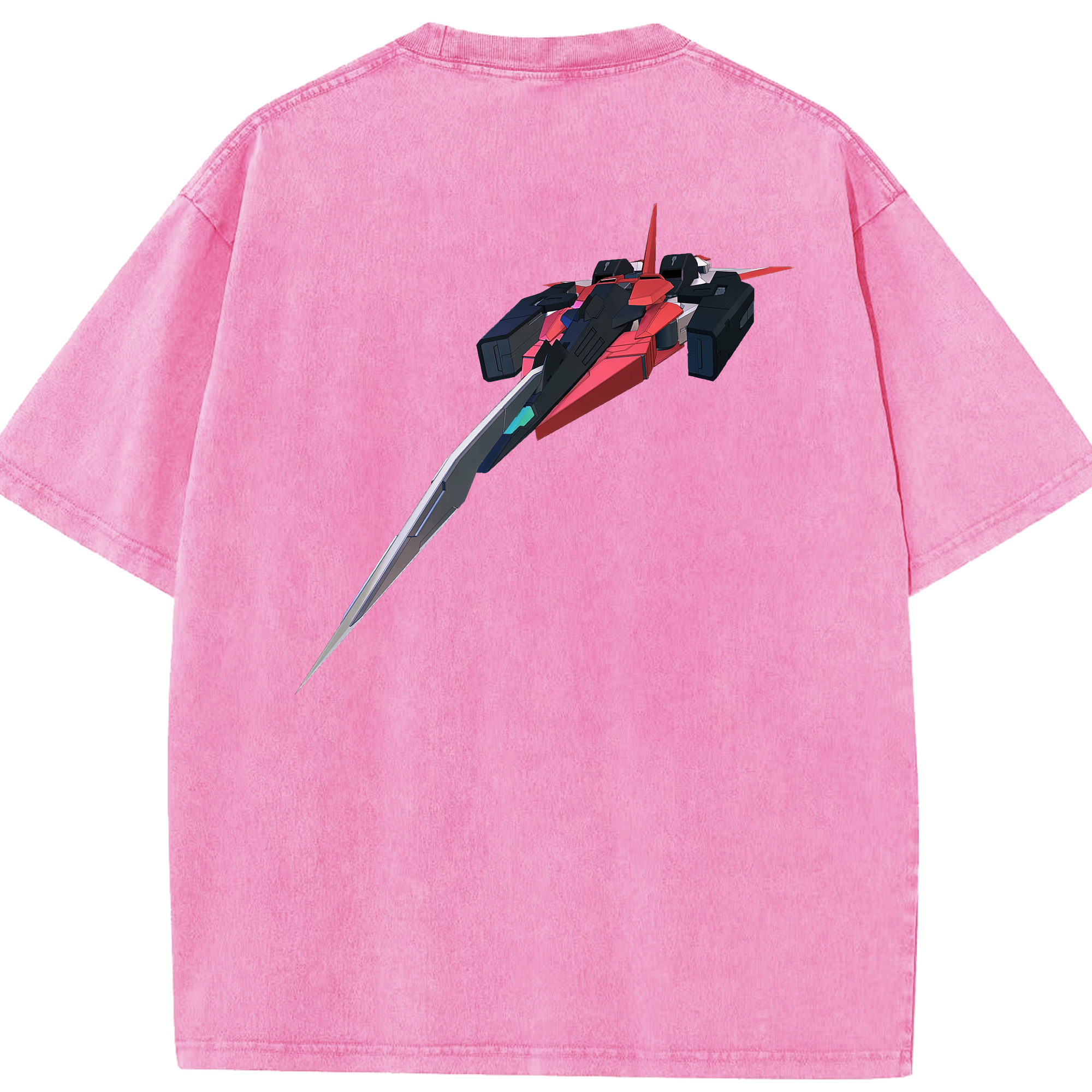 （画像用） 機動戦士ガンダム Mobile Suit Gundam 綿100% ヴィンテージ風 半袖Tシャツ（背面プリント）
